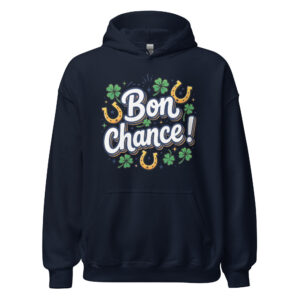 Sweat à capuche Bon chance !