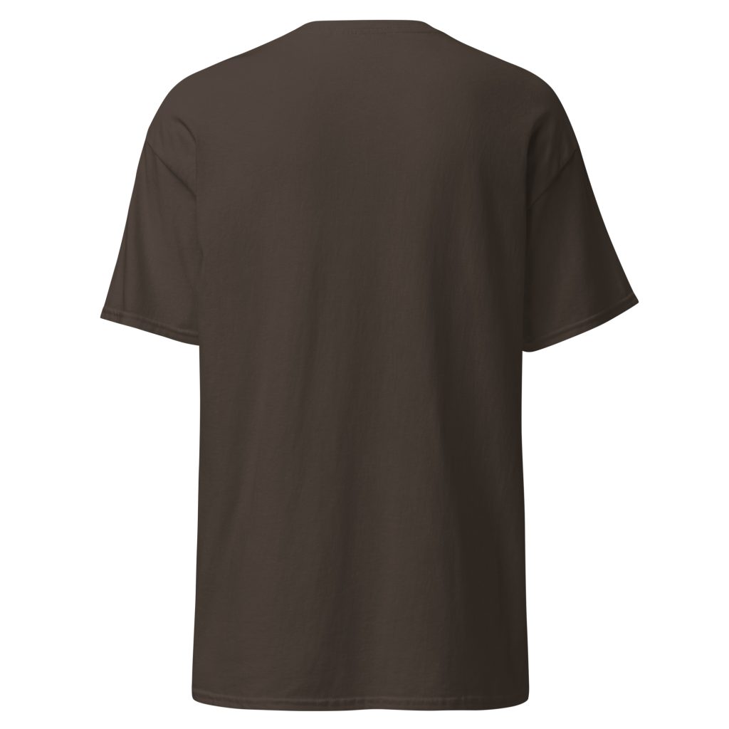 T-shirt humoristique Mange tes mors ! — Chocolat Noir, dos
