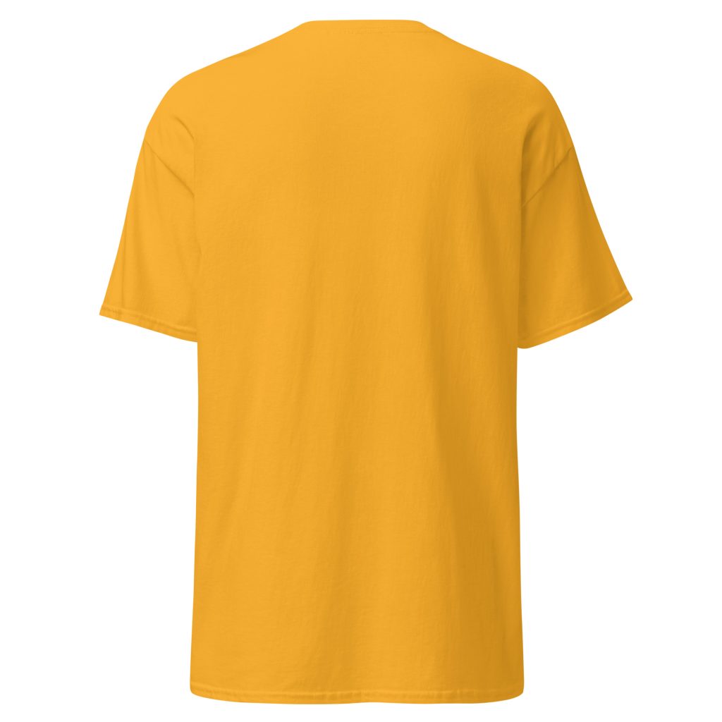 T-shirt humoristique Mange tes mors ! — Or, dos